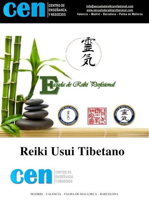 Pdf Reiki Usui Tibetano Este Reiki Combina Los