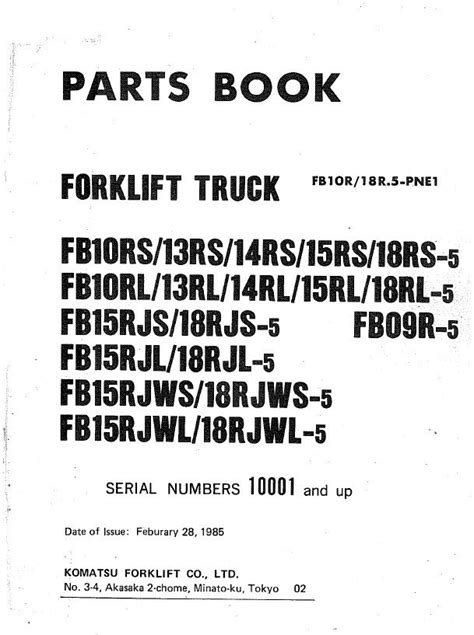 Komatsu parts book pdf – Tracteur agricole