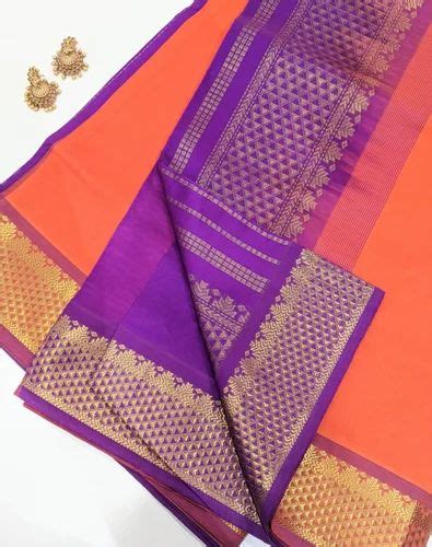 Semi Silk Cotton Big Border Saree At Rs 2000 सिल्क कॉटन साड़ी In