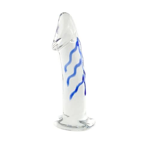 CRYSTAL ANAL BUTT SEX PLUG TRAINER LARGE PYREX GLASS PROSTATE MASSAGER