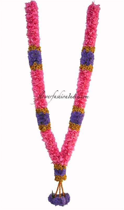 Buy Sugandharaj And Lotus Flower Indian Wedding Garland Online 1 Pair