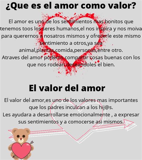 El Amor Como Un Valor Pdf