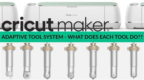 The Cricut Maker Tools And Blade Guide Hubpages