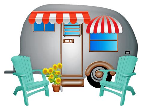 Download Clip Art Touring Caravan - Png Download (#5201190) - PinClipart