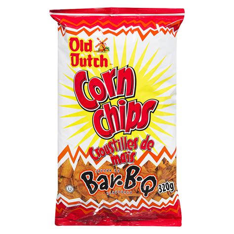 Old Dutch Bbq Corn Chips 320g