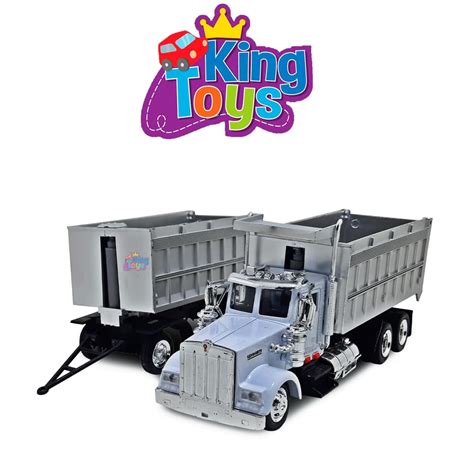 Camion Doble Remolque Kenworth W Kingtoys