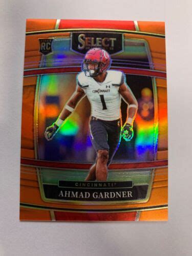 Select Draft Picks Concourse Orange Prizm Ahmad Gardner Sauce