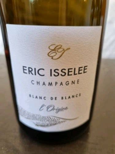 Eric Issel E L Origine Blanc De Blancs Brut Champagne Vivino Us