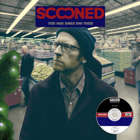 Album cover for a band called Stoned at Costco : r/midjourney