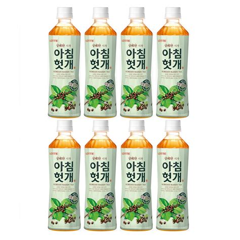 LOTTE Korean Raisin Tea Multipack 8 X 500ml Shopee Singapore