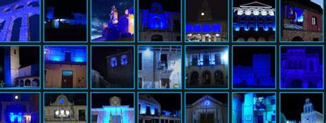 Ilumínalo de Azul Día Mundial del Autismo Eventos de Segovia