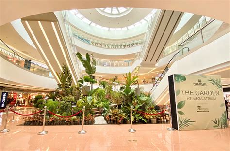 Sm Megamall Brings Nature Indoor With New Botanical Garden Sm Supermalls