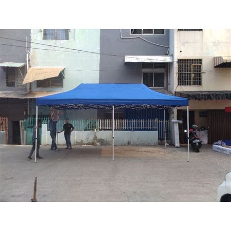 Jual Tenda Lipat Premium Ukuran 3x6 Bahan Atap Tebal Sudah Waterproof