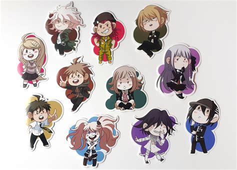 Danganronpa Stickers Etsy