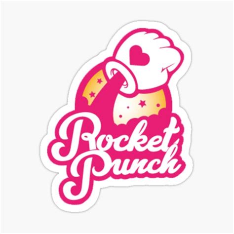 Rocket Punch Logo Sticker For Sale By Pepguardi Redbubble