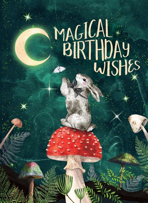 Tree Free Greetings Birthday Magical Wishes 5395 22030