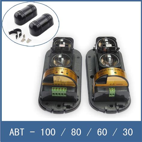 Pair Newest Photoelectric Dual Beam Perimeter Fence Active Infrared