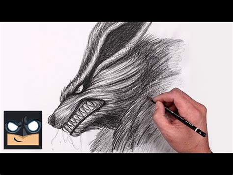 How To Draw Anime Kurama Naruto Sketch Tutorial Step By Step