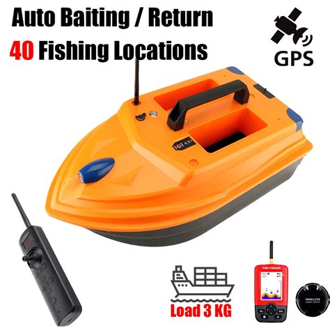 Bateau De P Che App Ts U2 Macar RC 500m GPS Contr Le Automatique Des