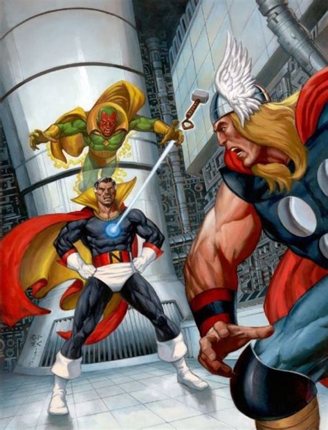 Pin By Lamont Wilson On Comics Art Thor Comic Art Marvel Retro Avengers