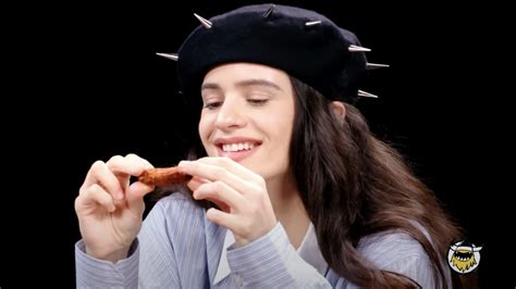 Rosalía takes on Hot Ones while musing on Monet Mashable
