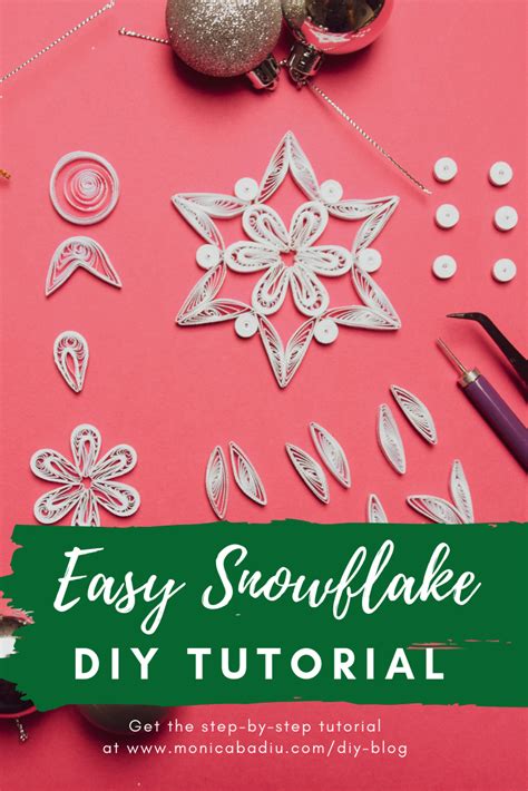 Easy diy paper snowflake quilling tutorial – Artofit