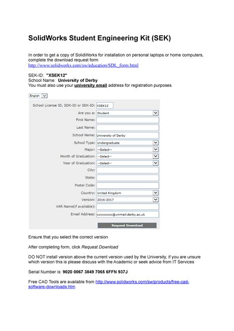 Solidworks Student Edition Free Download 2016 Lenavibe