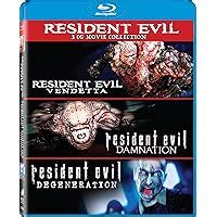 Resident Evil Damnation Degeneration Vendetta Set Blu Ray