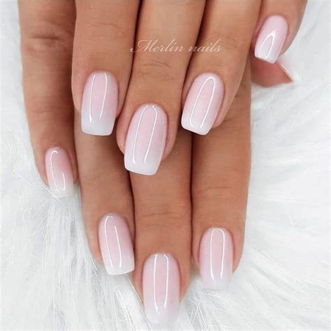 Pin By Se Hanken On Negler In Ombre Gel Nails Bride Nails