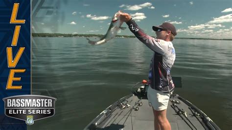 Bassmaster Patrick Walters Leads Day Of Bassmaster Elite At Lake