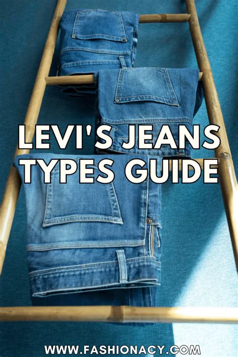 Guide to Levi's Jeans Styles & Numbers