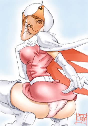 Rule 34 Ass Battle Of The Planets G Force Gatchaman Gloves Jun The Swan Lowres Panties