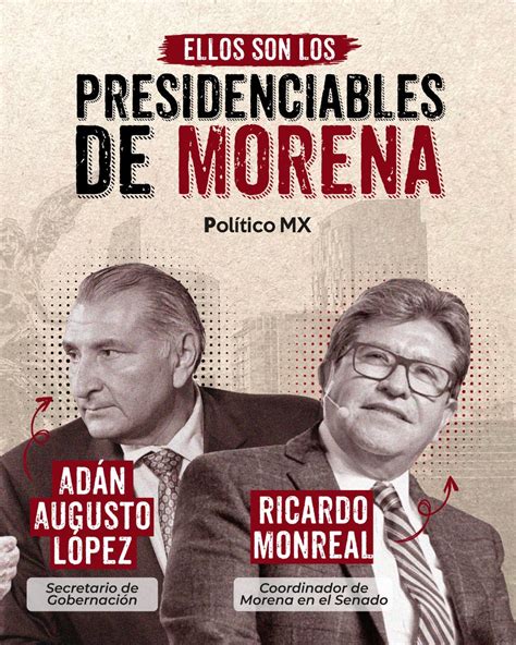 Político Mx On Twitter Pmx2024 Ellos Son Los Presidenciables De