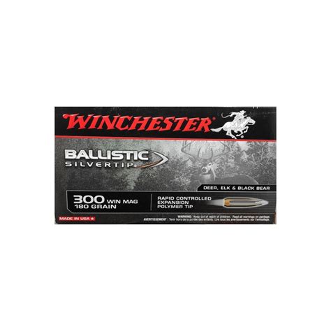 Bala Winchester Ballistic Silvertip Gr Armeria Castro