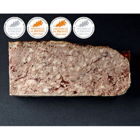 Pâté de campagne à lancienne au sel de Guérande Charcuterie Le Lavandier