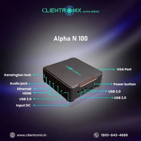 Clientronix Alpha 100 Mini PC At 22500 Karippode Puthunagaram