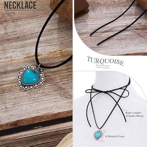 Trendy Heart Pendant Choker Necklace Charm Exquisite Clavicular Chain