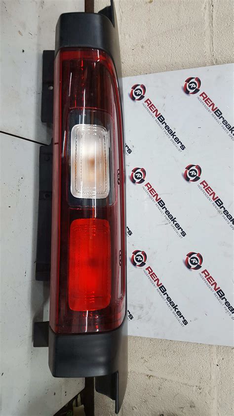 Renault Trafic Mk Osr Os Rear Brake Tail Light Vivaro