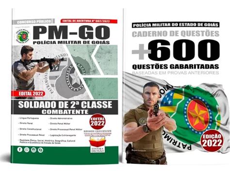 Apostila Pm Go Soldado Classe Combatente Quest Es