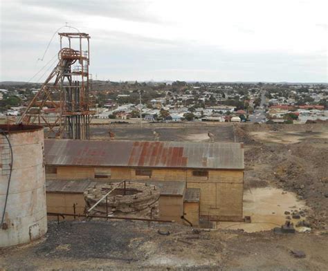 Broken Hill Outback New South Wales Mining Remnants