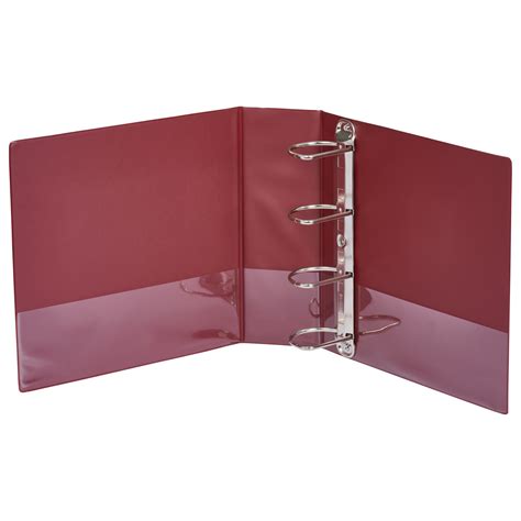 A4 4 Ring Binder 3 Inch Burgundy Free Shipping On Orders Of 500