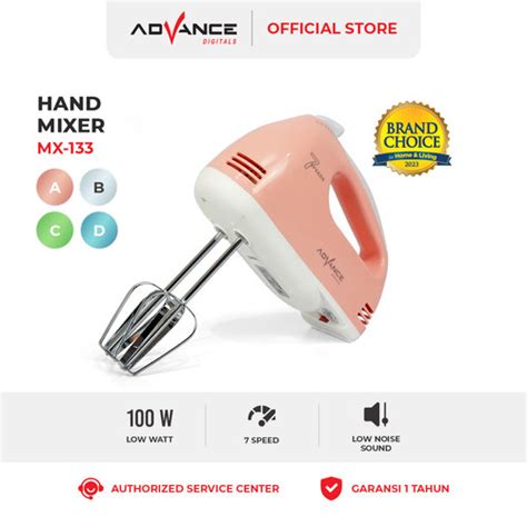 Promo Hand Mixer Advance Mx Pengocok Telur Pengaduk Adonan Watt