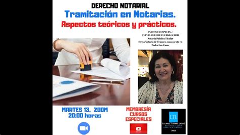 DERECHO NOTARIAL Práctica forense Sesión 1 YouTube