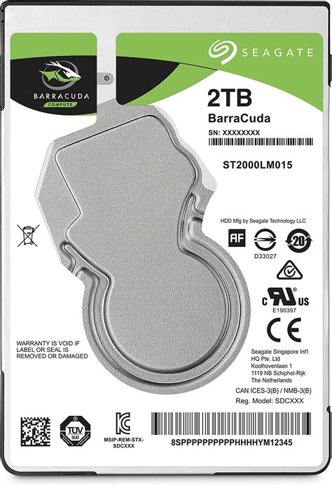 Seagate St Dm Disco Duro Interno Barracuda Tb Sata Iii