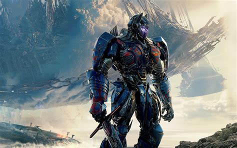 Optimus Prime Transformers The Last Knight 4K Ultra HD Wallpaper