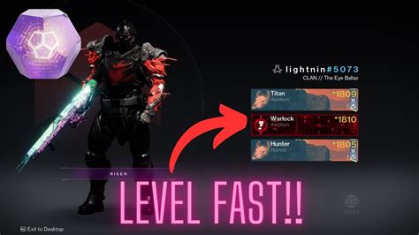 How To Power Level Up To Powerful Cap In Destiny 2 All 3 Characters Maxxed Youtube