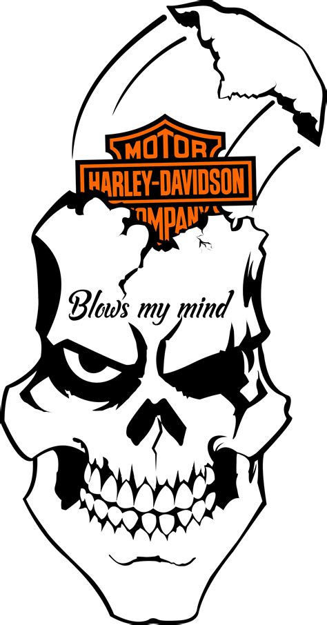 Free Harley Davidson Logo Silhouette Download Free Harley Davidson