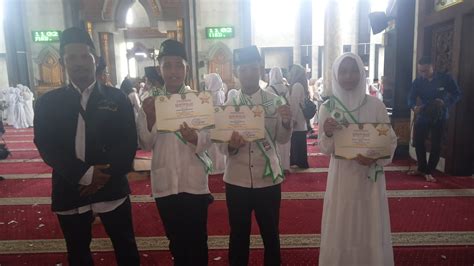 Wisuda Tahfidz Menjadi Generasi Penghafal Al Quran Lp Ma Arif Kab