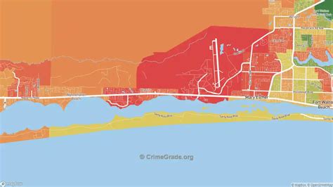 The Safest and Most Dangerous Places in Mary Esther, FL: Crime Maps and ...