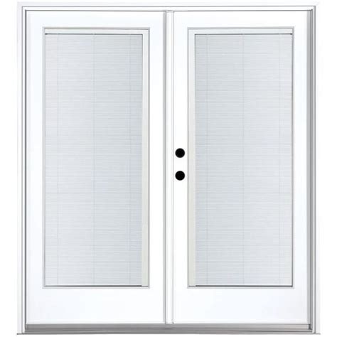 MP Doors 72 In X 80 In Fiberglass Smooth White Right Hand Inswing